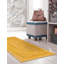 Tapis jaune en coton tressé à la main Kahwajian-2115669982