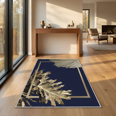 Tapis bleu marine Adair