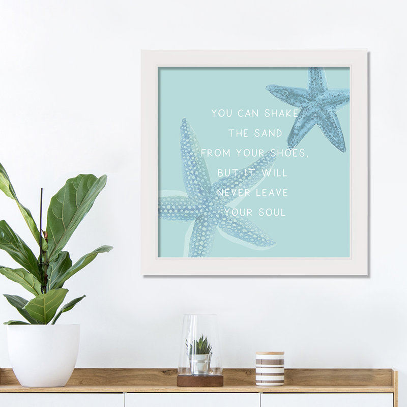 «Starfish Soul», impression d'un seul cadre photo, H 16 po x l 16 po x P 1 po