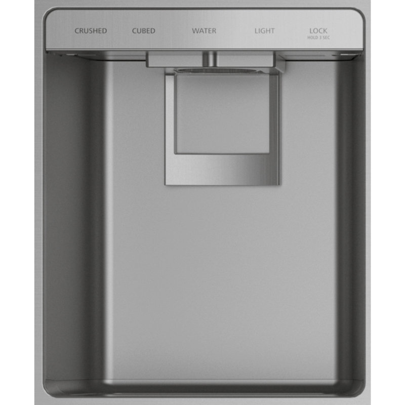 Monogram 42" Built-In Side-By-Side Refrigerator With Dispenser, Minimalist
