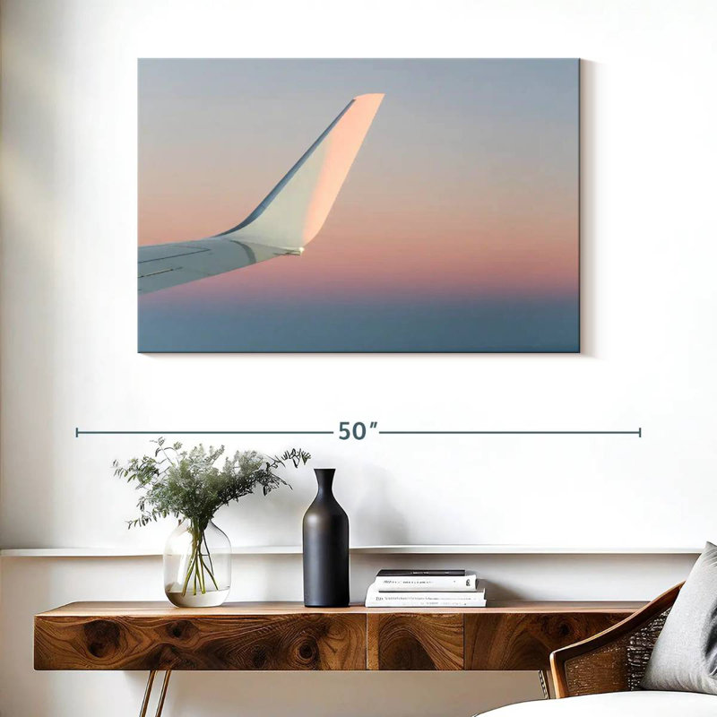 Avion Mehar White Wing, H 26 po x l 39 po