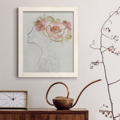 Fashion Fashion Silhouette II - Peinture sur toile encadrée