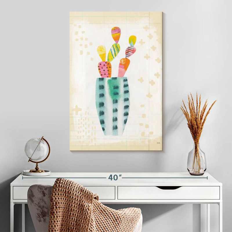 Harnek Collage Cactus I, H 30 po x l 20 po