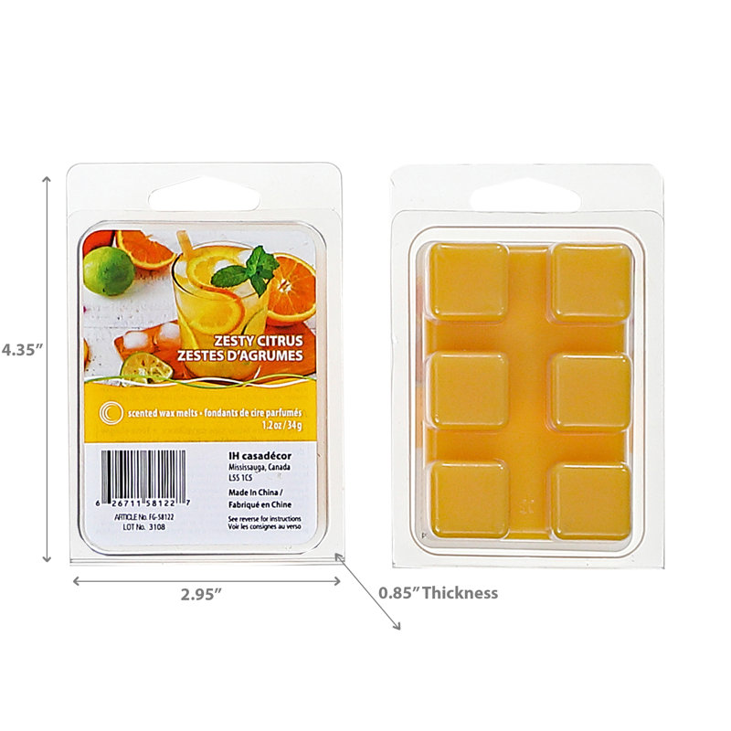 Citrus Scented Wax Melt