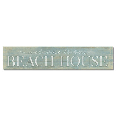 Coastal Wall Decor on Solid Wood