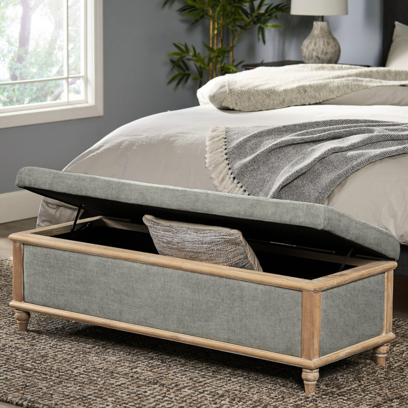 Versatile Gray For Any Room - Enhances Space Functionality Fabric With Base Ensures Stability