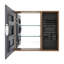 Armoire de salle de bain avec miroir