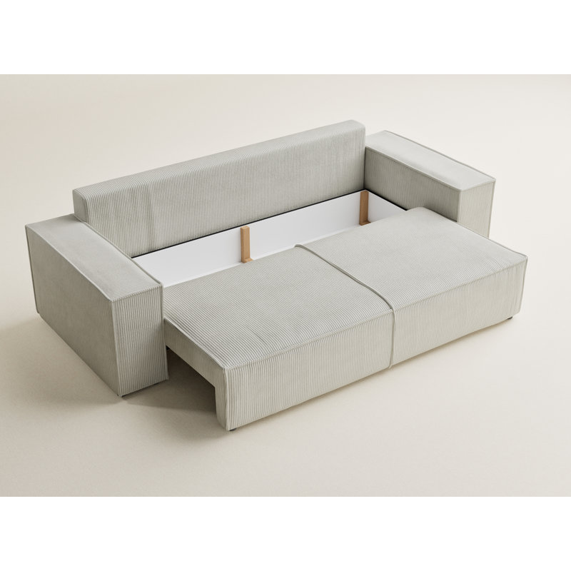 3 Seater Reclining Sofa, Cream
