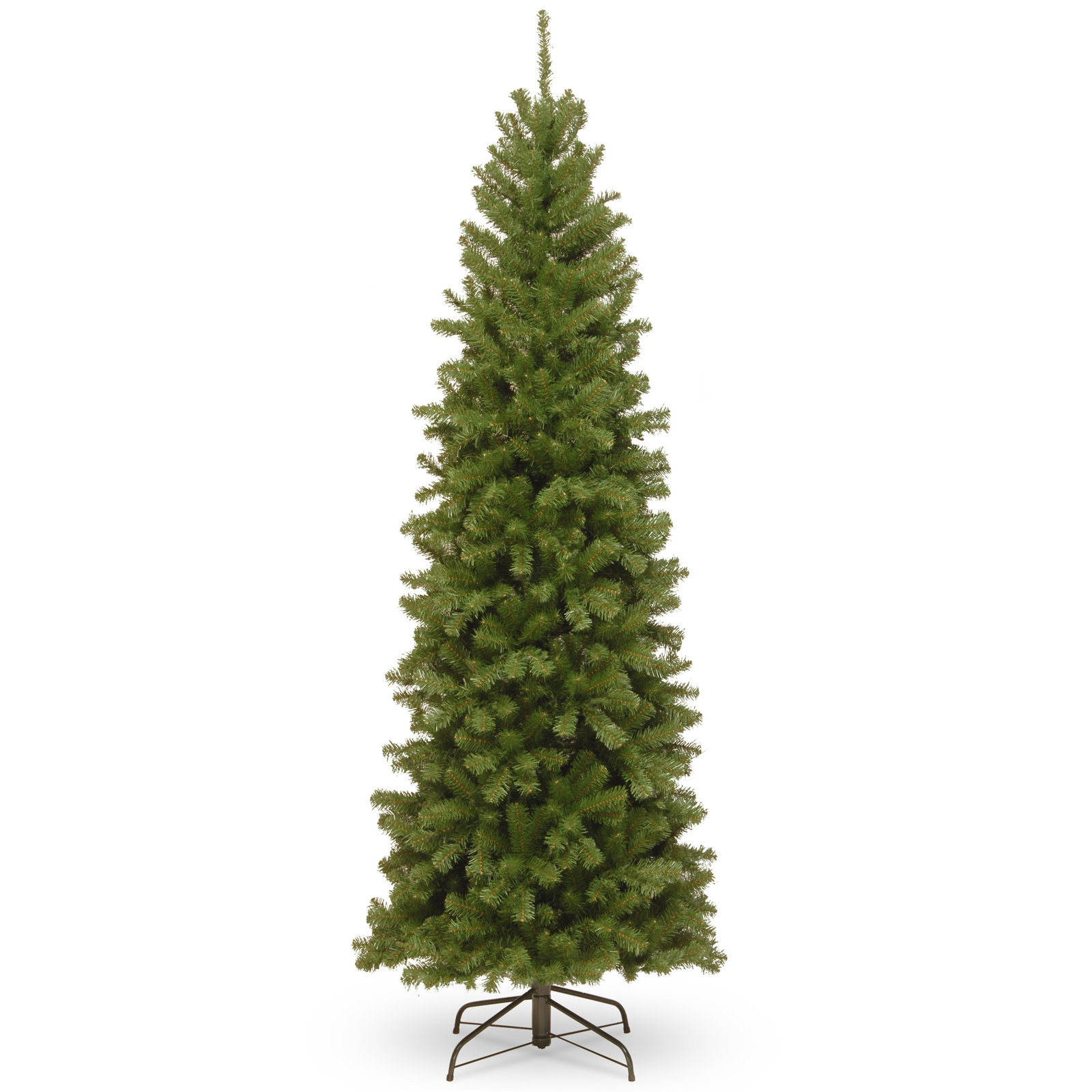 The Holiday Aisle® North Valley Spruce Pencil Slim Tree, 7'