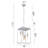 Tamia 5 - Light Square / Rectangle Chandelier