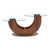 Transparent/Walnut