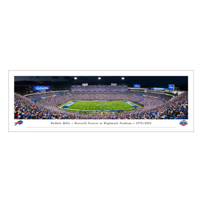 Buffalo Bills, Farewell Season at Highmark Stadium - Unframed Poster