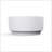 49 Inch Round Shape Freestanding Solid Surface Soaking Bathtub For Bathroom