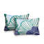 Polyester / Mélange de polyester Housse de coussin rectangulaire intérieure / extérieure lombaire et insert-1559527568