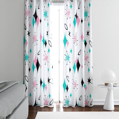 Semi Sheer Curtain Pair