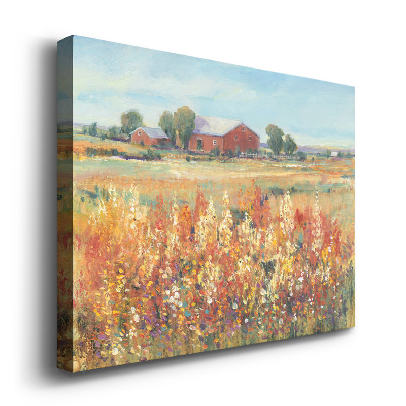 " Country View II ", 27" H x 18" W x 1" D