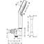 hansgrohe Vernis Blend Handshower Set Vario-Jet-1802486161-1802486160