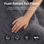 Fauteuil à billes en forme de coquille pour enfants, adolescents et adultes, gris foncé-1449670911