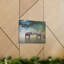 «Asian Elephant Couple in The River», reproduction d'art mural-978521290