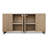 Uttermost Kellem Natural Wood 4 Door Cabinet