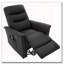 Fauteuil inclinable manuel avec fauteuil berçant et pivotant, fauteuil inclinable avec fonction de massage à 8 points et dossier réglable-177345614-177345618
