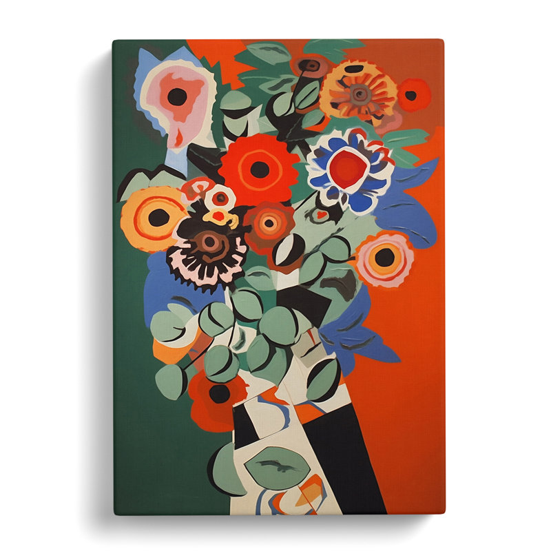 Rashon Flowers Constructivism Vol.6 - Wrapped Canvas, 50cm H x 35cm W x 3cm D