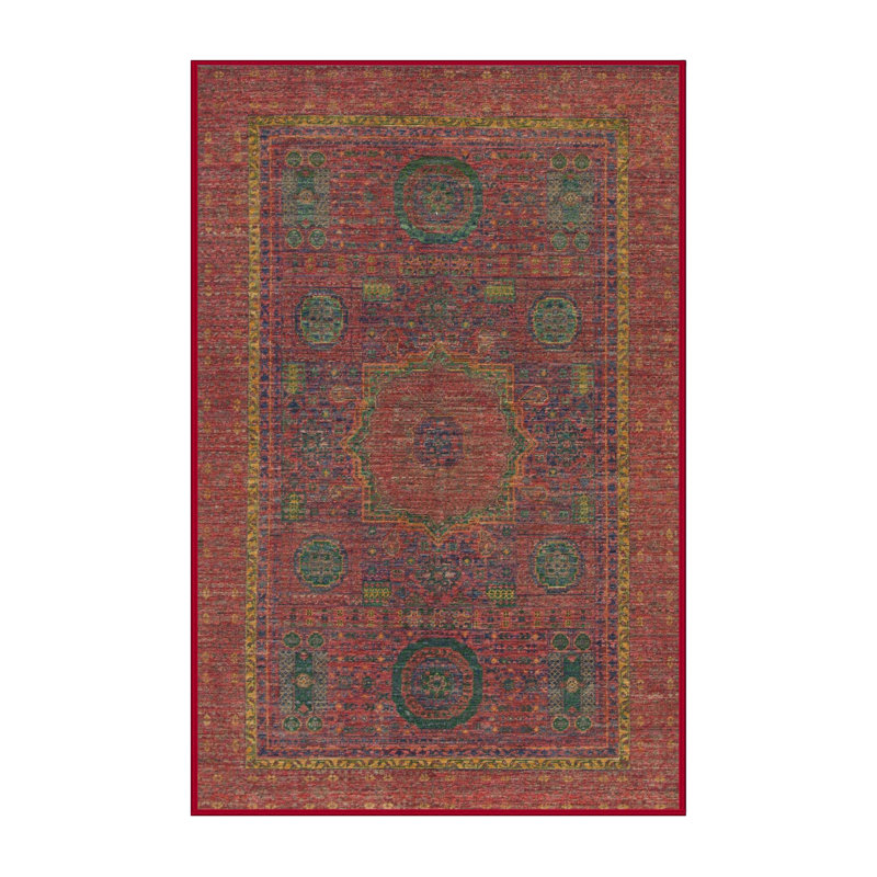 Abstract Indoor Rug, Rectangle 8' x 10'