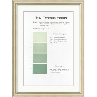 Green 2 Framed
