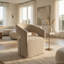 Fauteuil demi-tonneau avec roulettes Esha-130982261