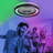 Smart 20" Bladeless Ceiling Fan With Rgb Color Changing Light, Modern Low Profile Dimmable Led For Bedroom, Living Room In Black