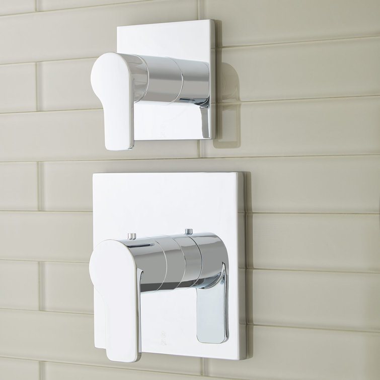 Hibiscus Thermostatic and Volume Control Trim and .5" Valve