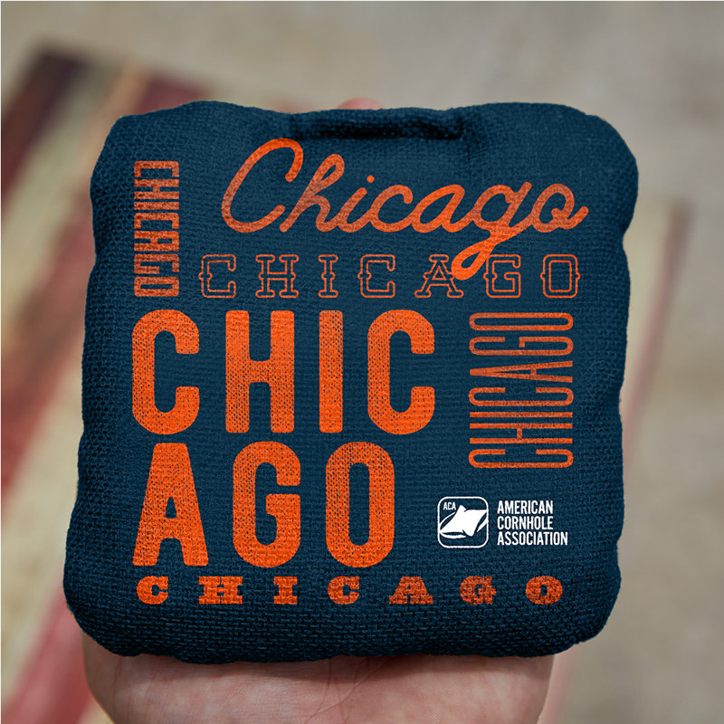 Sac de football Chicago Chicago Vintage Gameday Synergy Pro, Marine