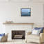 «Dovecove Seagulls Over Ocean Dock Waters», art mural encadré par Jeff Pica-88096365-88096368