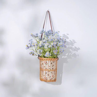 Couronne de linteau artificielle à fleurs séchées