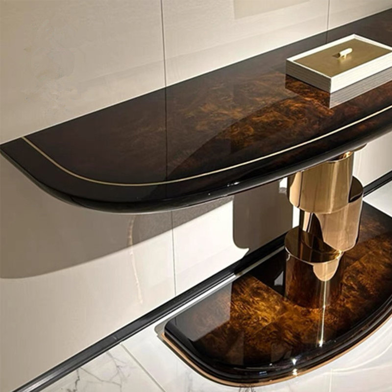 Console moderne haut de gamme minimaliste, H 30,71 po x l 59,06 po x P 18,9 po