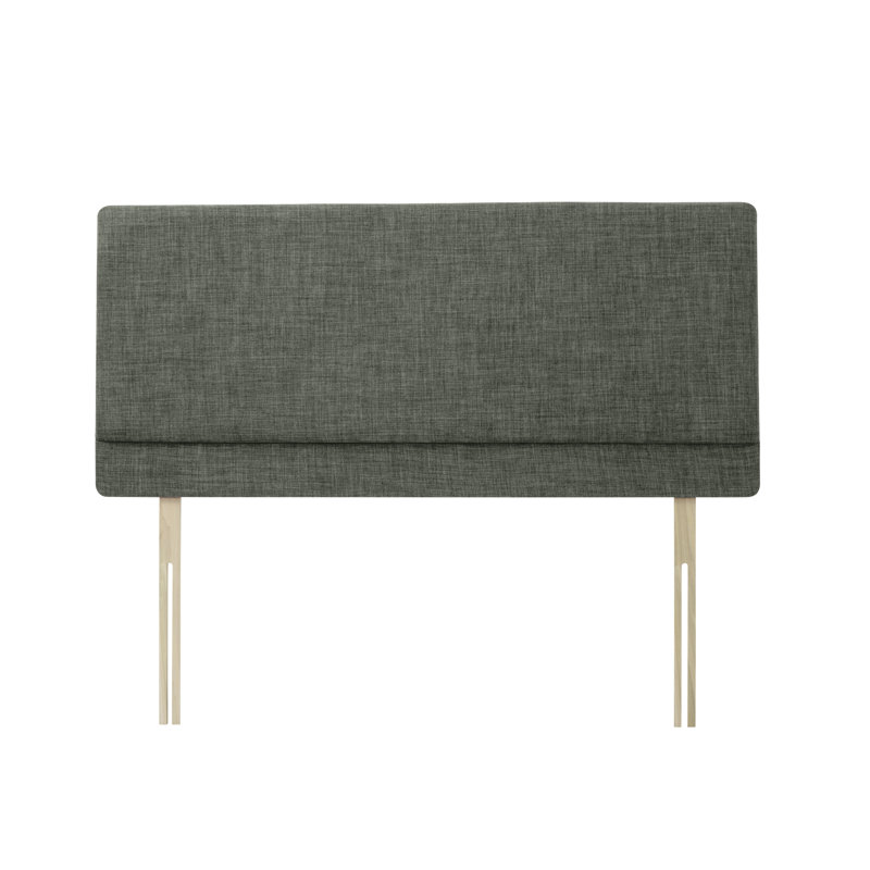 Cassel Upholstered Headboard, Charcoal, Double (4'6)