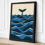 Whale Tail Rising Coastal - Wrapped Canvas-1388310988-1388310987