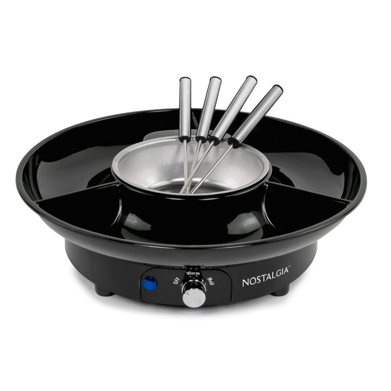 Nostalgia 10-Ounce Fondue Party Set