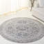 Oriental Area Rug in Grey / Dark Grey-1996215288