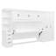 Lit escamotable simple avec garde-robe, armoire et bureau-79329271