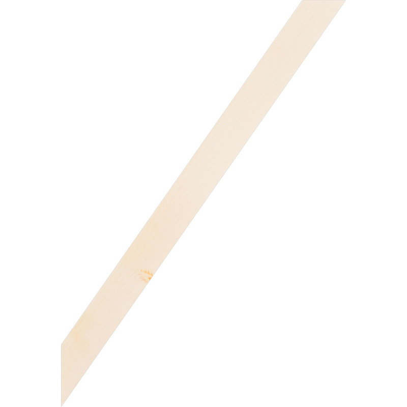 Attelle de genou traditionnelle, H 40 po x l 3,5 po x P 28 po, Douglas (lisse)