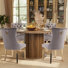 Ensemble de salle à manger 5 pièces pour 4 personnes Modern Glam