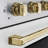 ZLINE Autograph 30 in. Satin Stainless Paramount Induction Range with White Door & Gold Accents-120165239