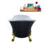 1399.5mm x 680.7mm Soaking Acrylic Bathtub-1812997670-1812997666