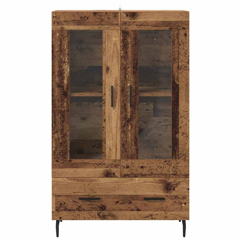 Highboard Accent Chest, Old Wood