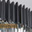 Black Modern Crystal Chandelier