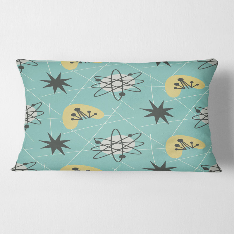 Coussin 1950 - motif rétro I - Mid-Century Modern