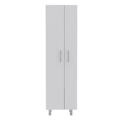Nala Cleaning Cabinet, Double Door Cabinet, Four Legs, Five Shelves
