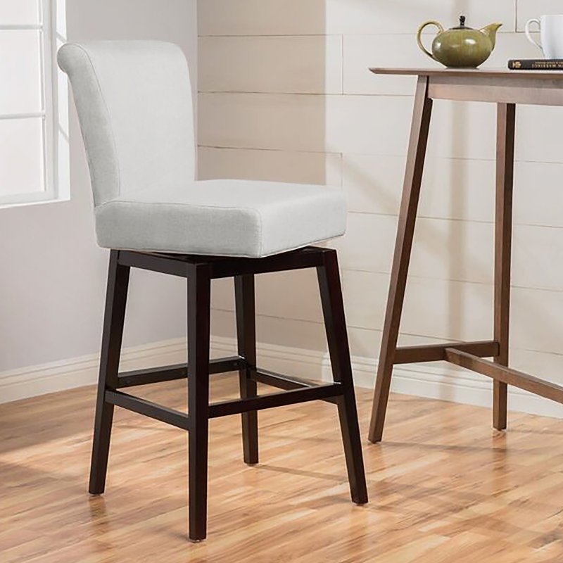 Tabouret de comptoir pivotant, Beige