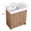Meuble-lavabo simple 47,24 po avec plateau en résine Devie-2046575978